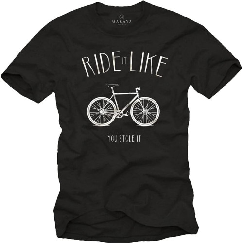 Racing Biciycle Fixie Bike Singlespeed T-Shirt Unisex Gift Men's Black Tees Racing Biciycle Fixie Bike Singlespeed T-Shirt Unisex Gift Men's Black Tees