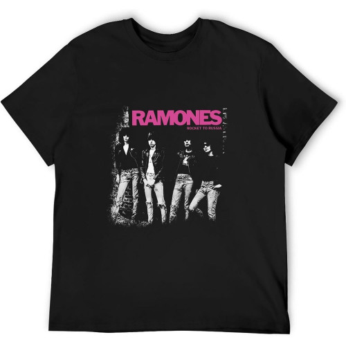 Ramone Rock Punk Music T-Shirt Unisex Gift Men's Black Tees Ramone Rock Punk Music T-Shirt Unisex Gift Men's Black Tees