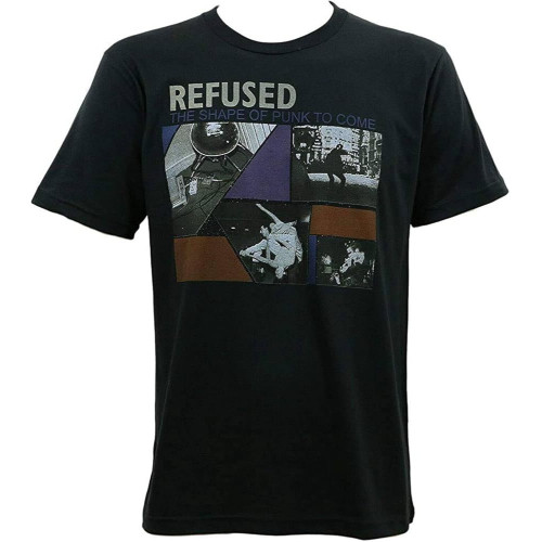 Refused Band Shape of Punk to Come Men T Shirt Black Refused Band Shape of Punk to Come Men T Shirt Black
