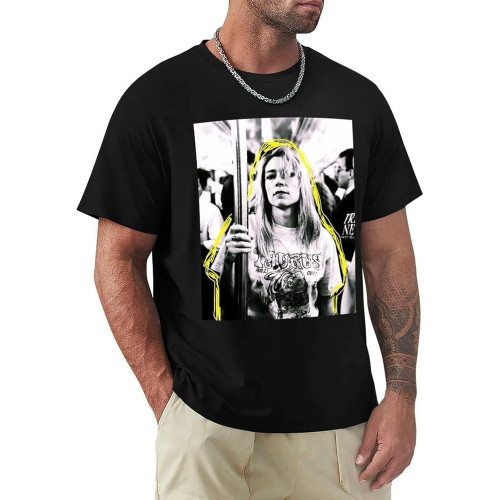 Kim Gordon T Shirt Cute Tops Boys t Shirts Men's Cotton t Shirt Black Kim Gordon T Shirt Cute Tops Boys t Shirts Men's Cotton t Shirt Black