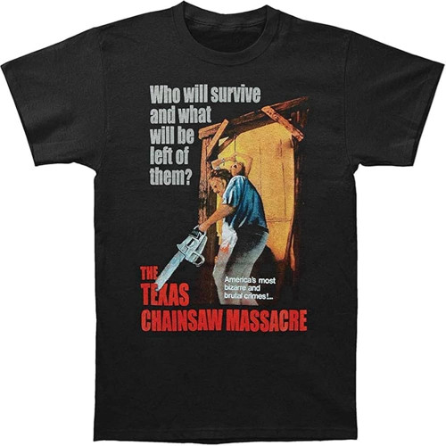 Men's Impact Merch Texas Chainsaw Massacre Bizarre Brutal Crimes T-Shirt Black Men's Impact Merch Texas Chainsaw Massacre Bizarre Brutal Crimes T-Shirt Black