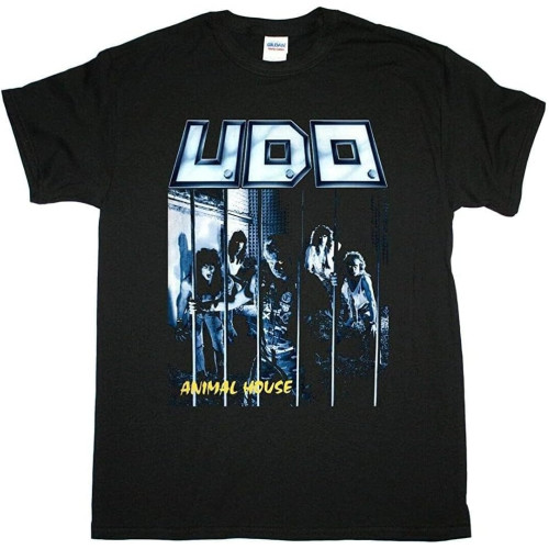 U.D.O. Animal House Heavy Metal UDO Saxon Accept Running Wild T-Shirt -3