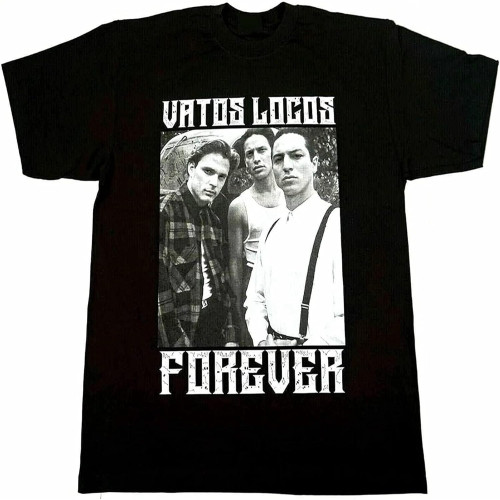 Vatos Locos Forever T-Shirt Blood in Blood Out Bound by Honor Men' Tee New Vatos Locos Forever T-Shirt Blood in Blood Out Bound by Honor Men' Tee New