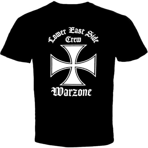 Men's Warzone Band Black T Shirt Black