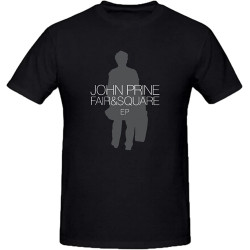 John Prine Fair Square Ep O-Neck 100% Cotton Short Sleeve Unisex T-Shirt John Prine Fair Square Ep O-Neck 100% Cotton Short Sleeve Unisex T-Shirt
