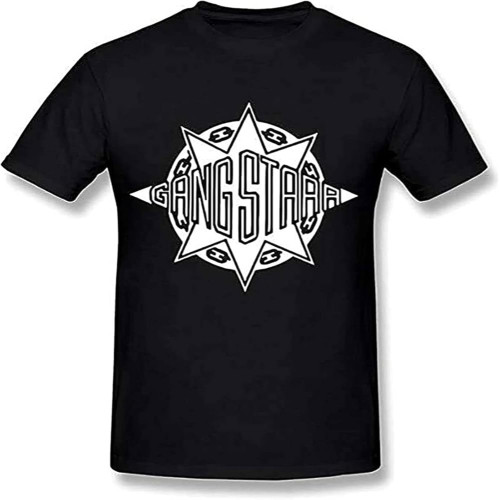 Gangstarr Logo T-Shirt Funny Birthday Cotton Tee Vintage Gift Men Women Black Gangstarr Logo T-Shirt Funny Birthday Cotton Tee Vintage Gift Men Women Black