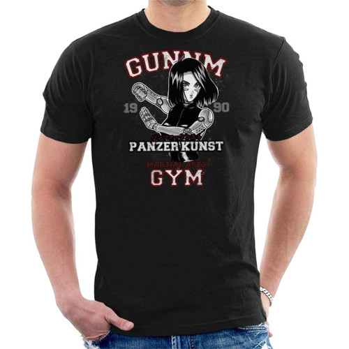 Over Alita Battle Angel Gunnm Gym Men's T-Shirt Camicie e T-Shirt Black L Over Alita Battle Angel Gunnm Gym Men's T-Shirt Camicie e T-Shirt Black L