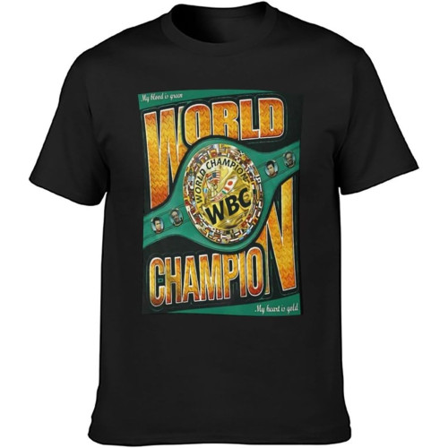 Boxing of The World WBC Canelo Alvarez T-Shirt Black Graphic Unisex Tee Shirt Boxing of The World WBC Canelo Alvarez T-Shirt Black Graphic Unisex Tee Shirt