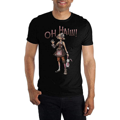 Borderlands Tiny Tina T-Shirt Black Graphic Unisex Tee Shirt