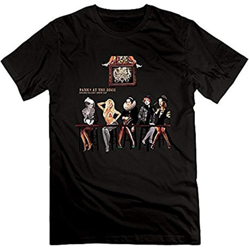 A Fever You Can't Sweat Out Panic ! at The Disco T-Shirt Black Graphic Unisex Tee Shirt A Fever You Can't Sweat Out Panic ! at The Disco T-Shirt Black Graphic Unisex Tee Shirt