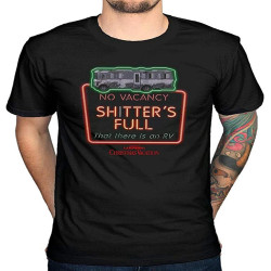 National Lampoons Christmas Vacations Shitter Full Cousin Eddie O-Neck 100% Cotton Short Sleeve Unisex T-Shirt National Lampoons Christmas Vacations Shitter Full Cousin Eddie O-Neck 100% Cotton Short Sleeve Unisex T-Shirt
