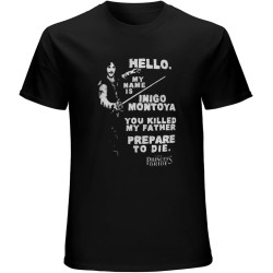 The Princess Bride My Name is Inigo Montoya O-Neck 100% Cotton Short Sleeve Unisex T-Shirt The Princess Bride My Name is Inigo Montoya O-Neck 100% Cotton Short Sleeve Unisex T-Shirt