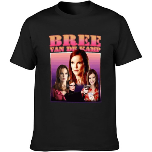 Bree Van De Kamp Homage T-Shirt Black Graphic Unisex Tee Shirt Bree Van De Kamp Homage T-Shirt Black Graphic Unisex Tee Shirt