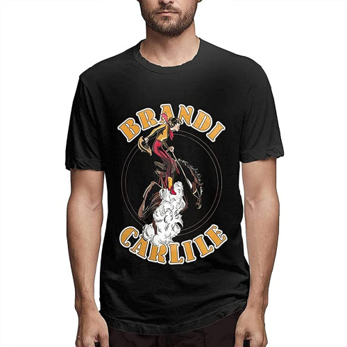 Brandi Carlile T-Shirt Black Graphic Unisex Tee Shirt