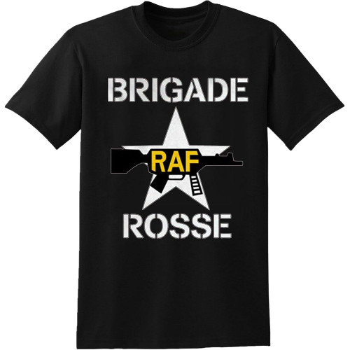 Brigade Rosse Punk Rock Retro Band T-Shirt Black Graphic Unisex Tee Shirt Brigade Rosse Punk Rock Retro Band T-Shirt Black Graphic Unisex Tee Shirt