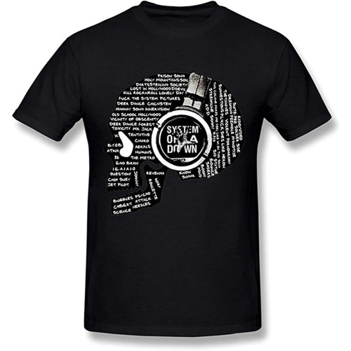 System of Down O-Neck 100% Cotton Short Sleeve Unisex T-Shirt System of Down O-Neck 100% Cotton Short Sleeve Unisex T-Shirt