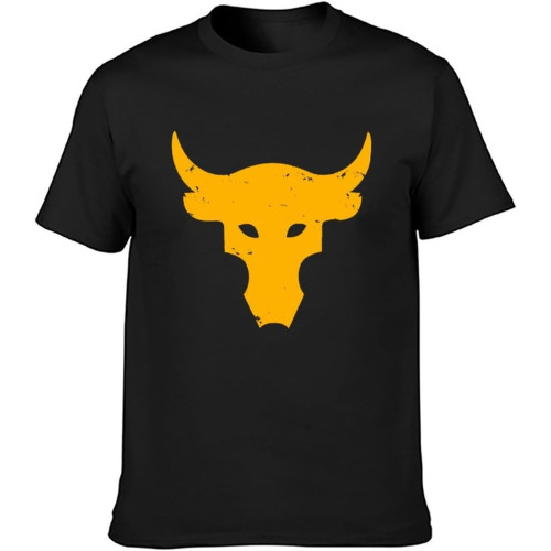 Brahma Bull Rock Project Gym T-Shirt Black Graphic Unisex Tee Shirt 3XL Brahma Bull Rock Project Gym T-Shirt Black Graphic Unisex Tee Shirt 3XL