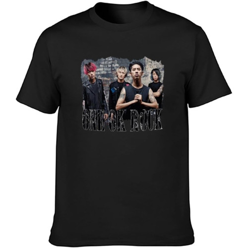 Boy One Ok Rock T-Shirt Black Graphic Unisex Tee Shirt Boy One Ok Rock T-Shirt Black Graphic Unisex Tee Shirt