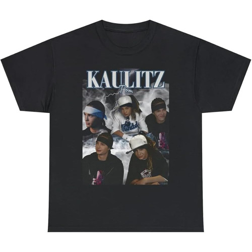 Tokio Hotel Tom Kaulitz T-Shirt Short Sleeve Cotton Black Men S to 5XL HC1355 Black Tokio Hotel Tom Kaulitz T-Shirt Short Sleeve Cotton Black Men S to 5XL HC1355 Black