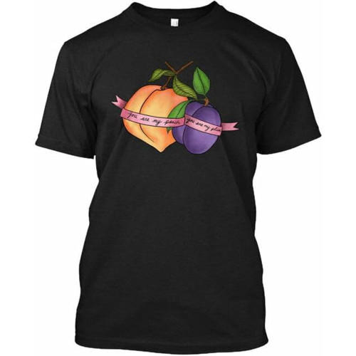 The Front Bottoms Peach You are My Plum Mens T-Shirt Casual Cotton Unisex Shirt The Front Bottoms Peach You are My Plum Mens T-Shirt Casual Cotton Unisex Shirt