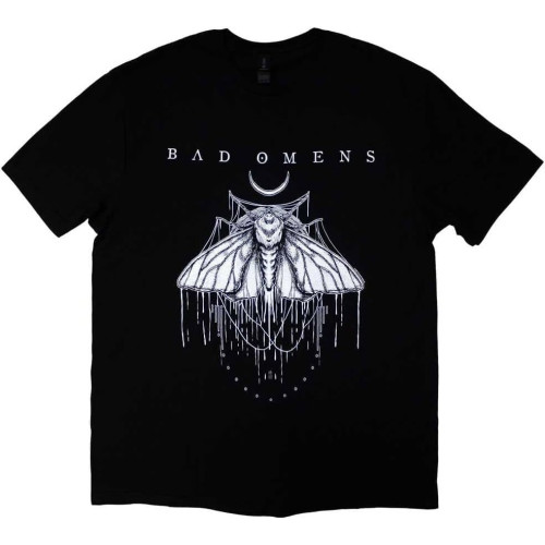 Bad Omens Band Logo Moth T Shirt
