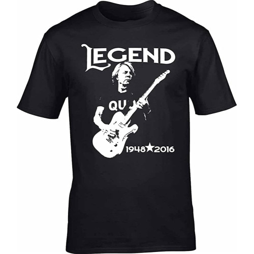 Rick Parfitt Homage T-Shirt Tee StatQuo Legend R.I.P Tribute Black Mens Rick Parfitt Homage T-Shirt Tee StatQuo Legend R.I.P Tribute Black Mens