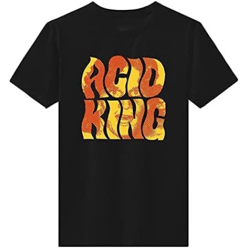 King Classic T-Shirt New Men Summer Short Black Cotton Vintage Characters Clothes Gothic Anime Shirt King Classic T-Shirt New Men Summer Short Black Cotton Vintage Characters Clothes Gothic Anime Shirt