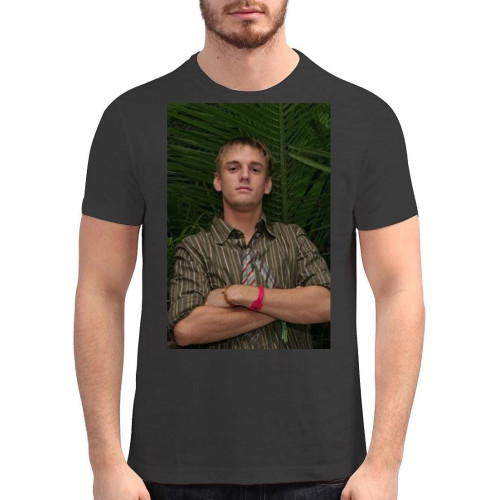 Aaron Carter Men's Soft Graphic T-Shirt Pdi Pidp577003