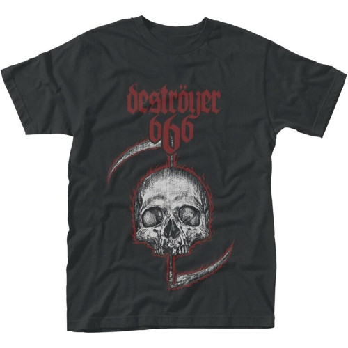 Destroyer 666 Skull T-Shir Mens T Shirt