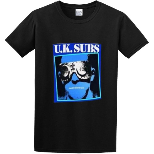 UK Subs Another Kind of Blue Punk Retro Mens T-Shirt Unisex Black Tee UK Subs Another Kind of Blue Punk Retro Mens T-Shirt Unisex Black Tee