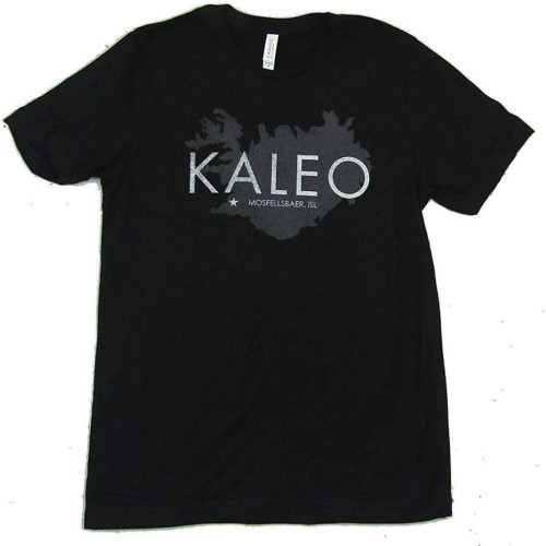 KaIceland Mosfellsbaer Black T Shirt New Band Merch