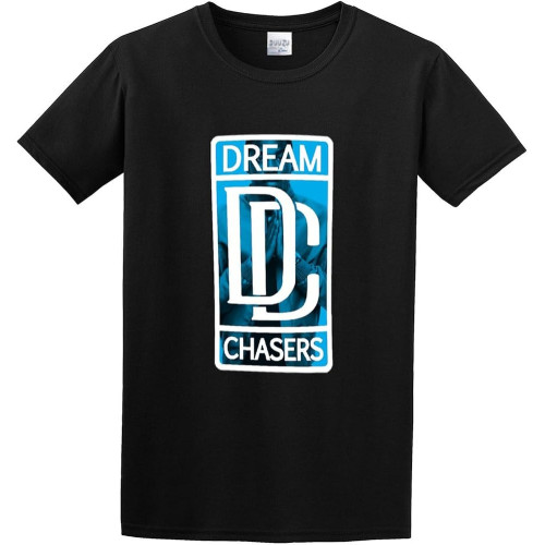 Meek Mill Dream Chasers Records Unisex 100% Cotton Short-Sleeve T-Shirts Black Meek Mill Dream Chasers Records Unisex 100% Cotton Short-Sleeve T-Shirts Black