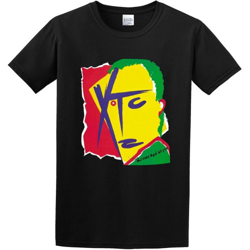 XTC Design Cotton Unisex 100% Cotton Short-Sleeve T-Shirts Black XTC Design Cotton Unisex 100% Cotton Short-Sleeve T-Shirts Black