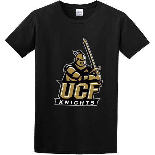 UCF Knights Unisex 100% Cotton Short-Sleeve T-Shirts Black UCF Knights Unisex 100% Cotton Short-Sleeve T-Shirts Black