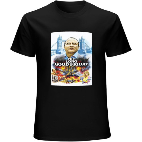 The Long Good Friday British Film Cult Mob Fan O-Neck 100% Cotton Short Sleeve Unisex T-Shirt The Long Good Friday British Film Cult Mob Fan O-Neck 100% Cotton Short Sleeve Unisex T-Shirt