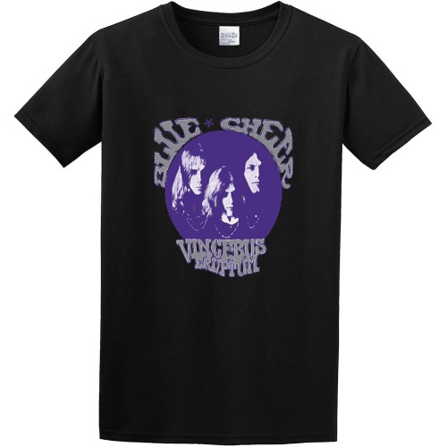 Blue Cheer Unisex 100% Cotton Short-Sleeve T-Shirts Black Blue Cheer Unisex 100% Cotton Short-Sleeve T-Shirts Black