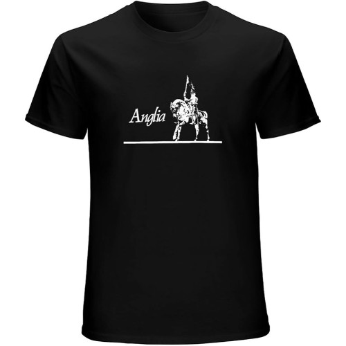 Anglia TV Alternative Retro Logo Short-Sleeve T-Shirt Black Anglia TV Alternative Retro Logo Short-Sleeve T-Shirt Black