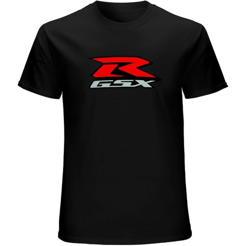 New Mens Fan Gsxr 600 1000 Gsx R Motorcycle Tees Short-Sleeve T-Shirt Black New Mens Fan Gsxr 600 1000 Gsx R Motorcycle Tees Short-Sleeve T-Shirt Black