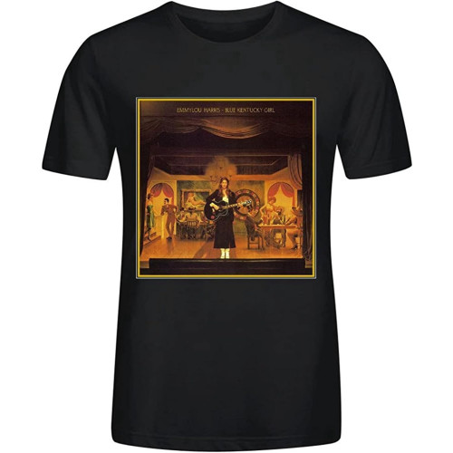 Emmylou Harris Blue Kentucky Girl O-Neck 100% Cotton Short Sleeve Unisex T-Shirt Emmylou Harris Blue Kentucky Girl O-Neck 100% Cotton Short Sleeve Unisex T-Shirt