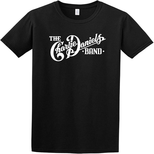 Casual Men The Charlie Daniels Band Printed Graphic Cotton Tops Pullover Short Sleeve Top Men's O-Neck T-Shirt Unisex Pure Cotton Black