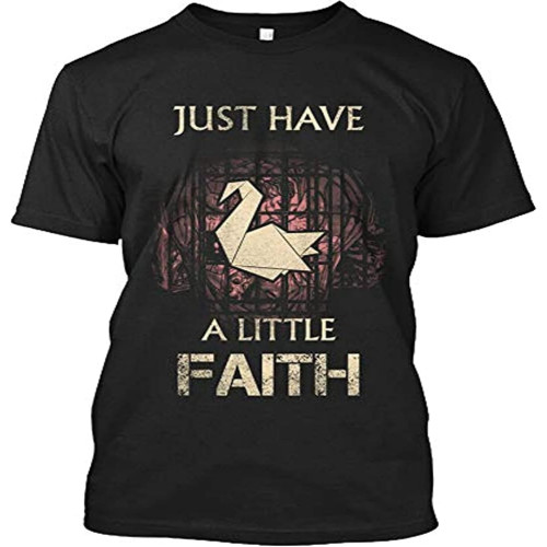 Prison Break Just Have A Little Faith Stylish Pullover Short Sleeve Top Men's O-Neck T-Shirt Unisex Pure Cotton Black Prison Break Just Have A Little Faith Stylish Pullover Short Sleeve Top Men's O-Neck T-Shirt Unisex Pure Cotton Black