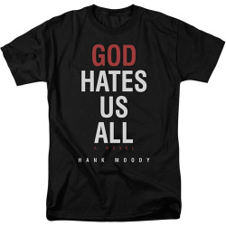 God Hates Us All ANOVEL Hank Moody O-Neck 100% Cotton Short Sleeve Unisex T-Shirt God Hates Us All ANOVEL Hank Moody O-Neck 100% Cotton Short Sleeve Unisex T-Shirt