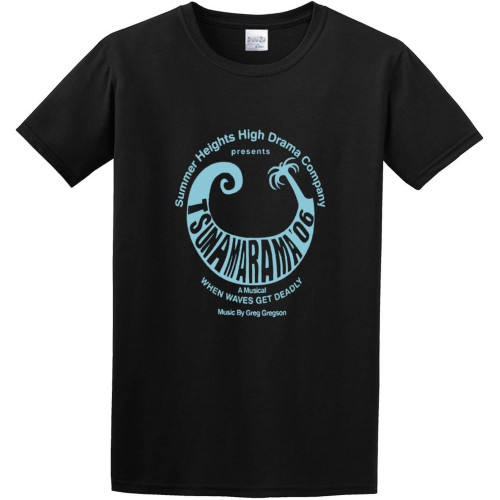 High Tsunamarama Comedy Tv O-Neck 100% Cotton Short Sleeve Unisex T-Shirt