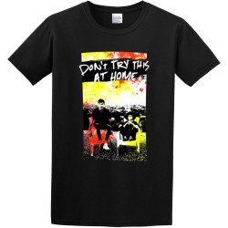 Kian and Jc Don't Try This O-Neck 100% Cotton Short Sleeve Unisex T-Shirt