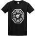 Lost Dharma Initiative O-Neck 100% Cotton Short Sleeve Unisex T-Shirt