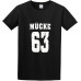 MÜCKE 63 O-Neck 100% Cotton Short Sleeve Unisex T-Shirt MÜCKE 63 O-Neck 100% Cotton Short Sleeve Unisex T-Shirt