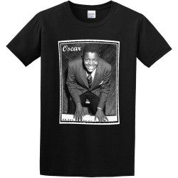 Jazz Legend Oscar Peterson O-Neck 100% Cotton Short Sleeve Unisex T-Shirt