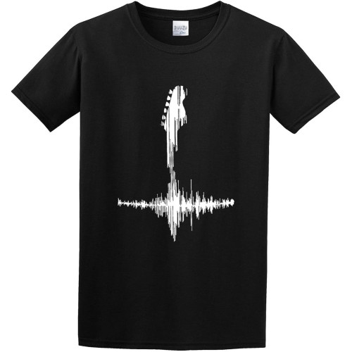 Guitar Frequency Music Electric Acoustic Bass Guitarist O-Neck 100% Cotton Short Sleeve Unisex T-Shirt Guitar Frequency Music Electric Acoustic Bass Guitarist O-Neck 100% Cotton Short Sleeve Unisex T-Shirt