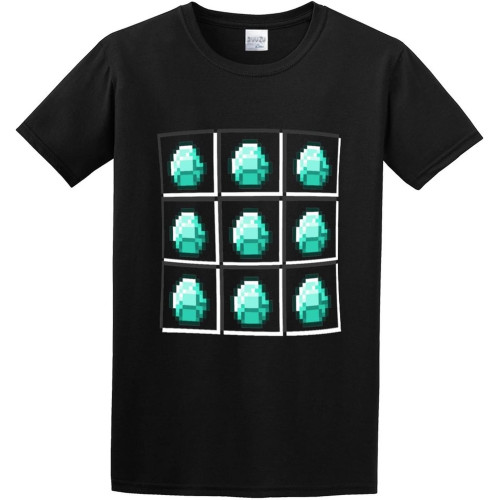 Diamond Crafting O-Neck 100% Cotton Short Sleeve Unisex T-Shirt Diamond Crafting O-Neck 100% Cotton Short Sleeve Unisex T-Shirt