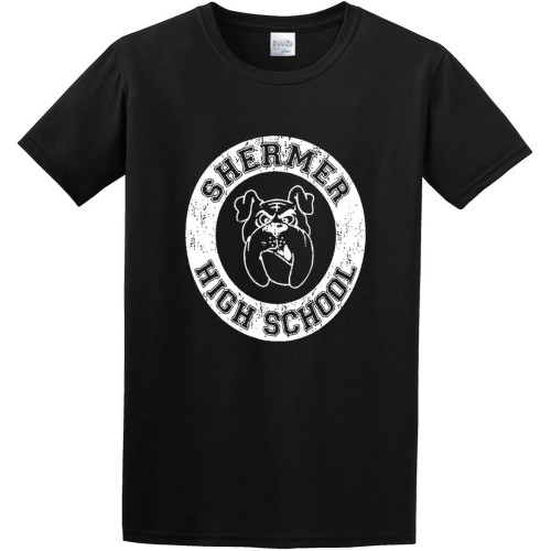 Shermer High School Cotton The Breakfast Club Brat Pack O-Neck 100% Cotton Short Sleeve Unisex T-Shirt